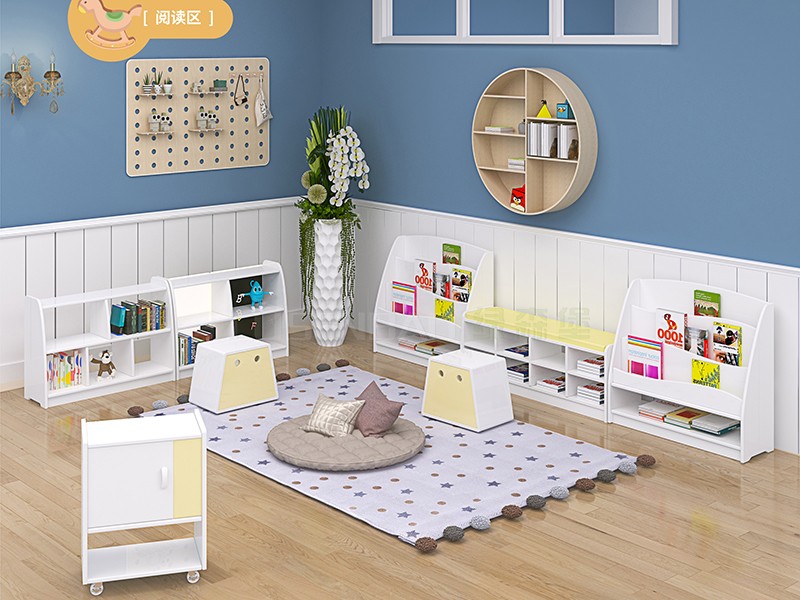 幼兒園全屋定制家具白色童話(huà)閱讀區 5.jpg